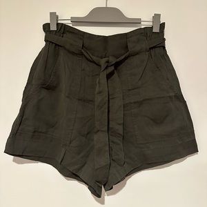 H&M Green Utility Shorts
